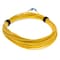 Add-On 11M LC MALE TO LC MALE OS2 STRAIGHT YELLOW DUPLEX FIBER OFNR RISER-RA ADD-LC-LC-11M9SMF - alternate 3